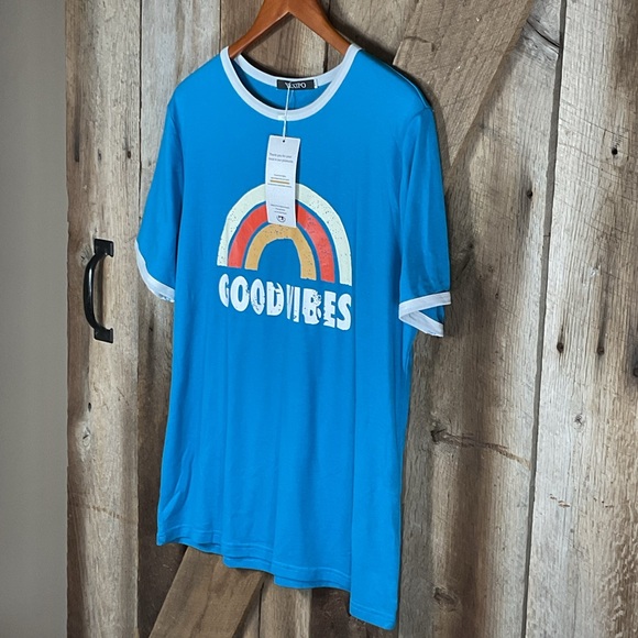 Good Vibes Women’s Graphic T-Shirt Size XL NWT - Picture 4 of 6
